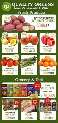 Quality Greens flyer (valid until 4-11)