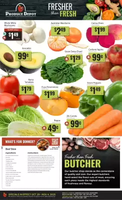 Produce Depot flyer (valid until 4-11)