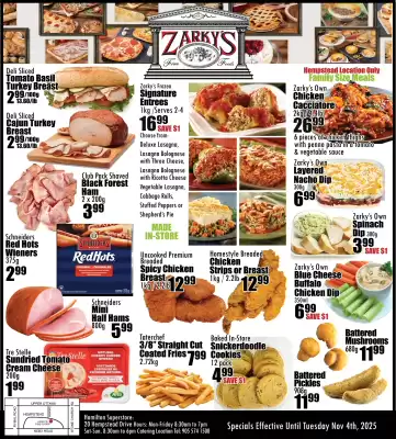 Zarky's flyer (valid until 4-11)