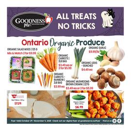 Goodness Me flyer week 44 Page 1