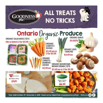 Goodness Me flyer (valid until 4-11)