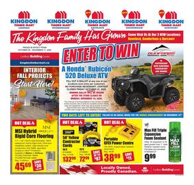 Timber Mart flyer week 44 Page 1