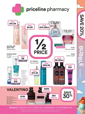 Priceline catalogue (valid until 12-11)