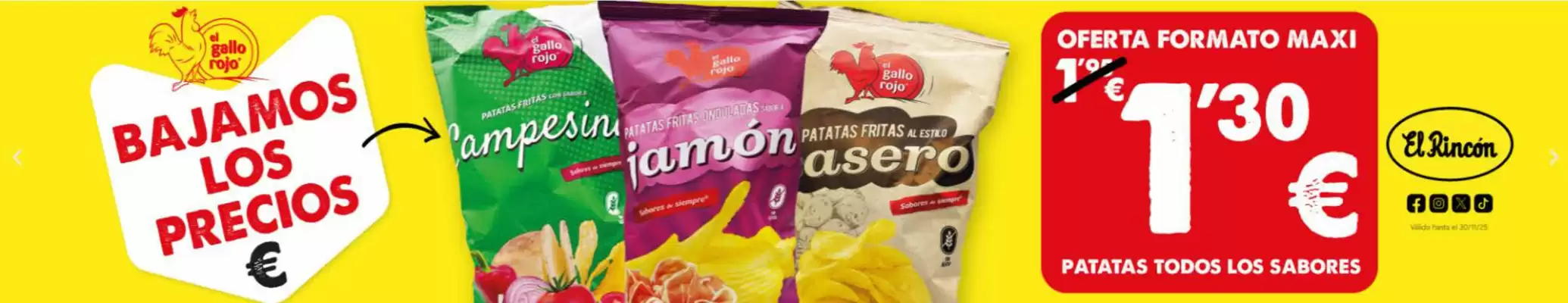 Folleto Frutos Secos El Rincón (válido hasta el 30-11)