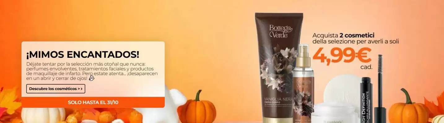 Catálogo Bottega Verde (válido hasta el 31-10)