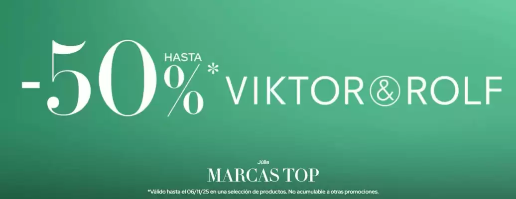 Folleto Perfumerías Júlia (válido hasta el 6-11)