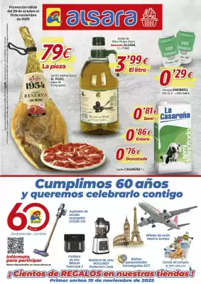 Folleto Alsara Supermercados (válido hasta el 15-11)