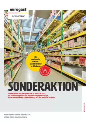 Eurogast Grissemann Flugblatt (gültig bis 27-11)