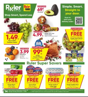 Ruler Foods weekly ad (valid until 11-11)