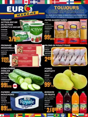 Euromarché flyer (valid until 5-11)