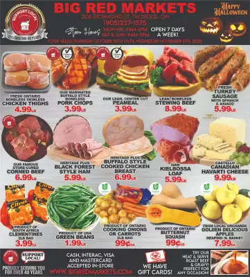 Big Red Markets flyer (valid until 5-11)
