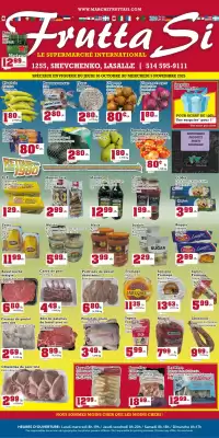 Frutta Si flyer (valid until 5-11)
