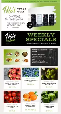 Pete's Fine Foods flyer (valid until 5-11)