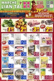 Marché Lian Tai flyer week 44 Page 1