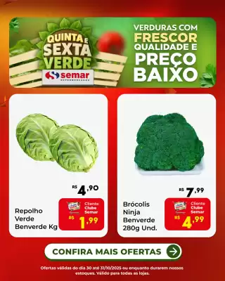 Folheto Semar Supermercado (válido até 31-10)