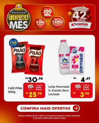 Folheto Semar Supermercado (válido até 31-10)