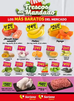 Folleto Soriana Express (válido hasta 30-10)