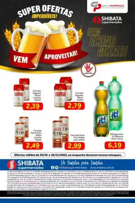 Folheto Shibata Supermercados (válido até 2-11)