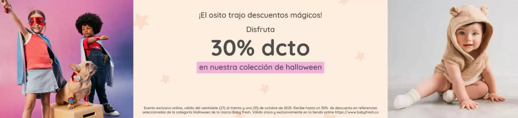 Catálogo Baby Fresh (válido hasta 31-10)