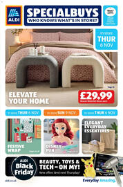 Aldi leaflet Page 1
