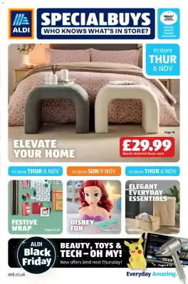 Aldi leaflet (valid until 10-11)