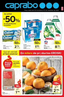 Catálogo Caprabo (válido hasta el 12-11)