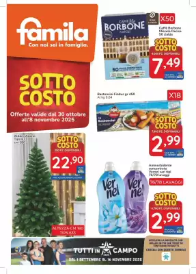 Volantino Famila Market (valido fino al 8-11)