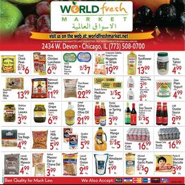 World Fresh Market weekly ad Page 1