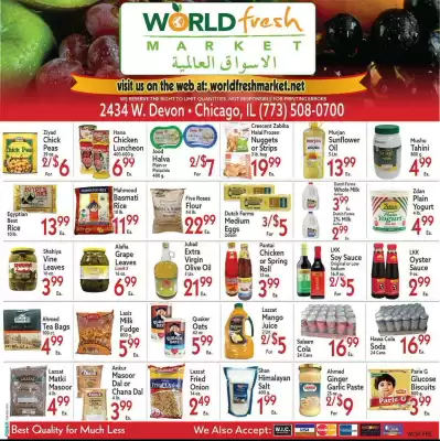 World Fresh Market weekly ad (valid until 11-11)