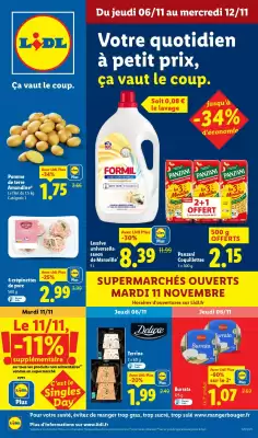 Catalogue Lidl (valable jusqu'au 12-11)