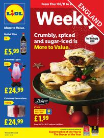 Lidl leaflet week 44 Page 1