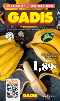 Folleto Gadis (válido hasta el 5-11)