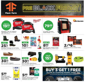 Mills Fleet Farm weekly ad week 44 Page 1