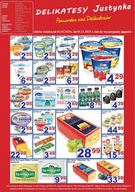 Delikatesy Justynka gazetka tydzień 44 Strona 1