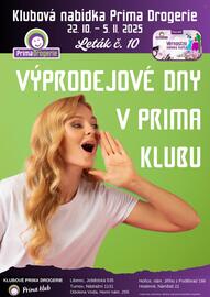 Prima Drogerie leták Strana 1