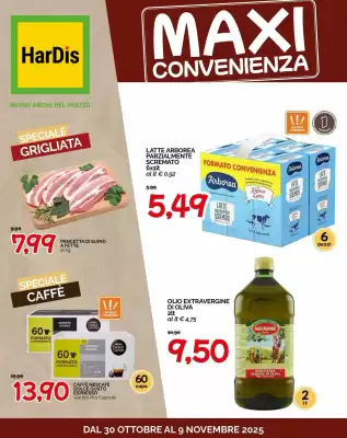 Volantino Hardis (valido fino al 9-11)