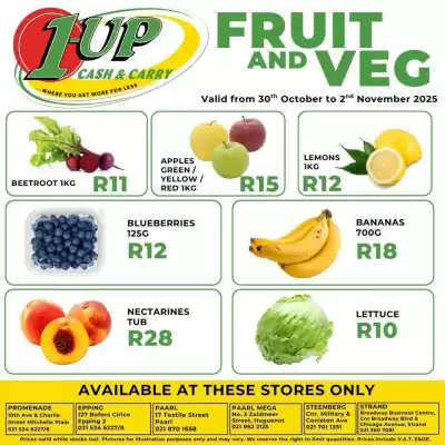 1UP catalogue (valid until 2-11)
