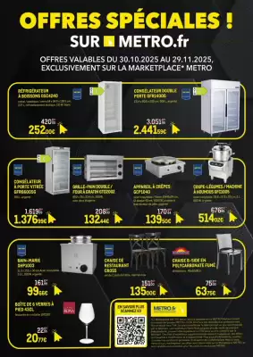 Catalogue METRO (valable jusqu'au 29-11)