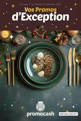 Catalogue Promocash (valable jusqu'au 31-12)