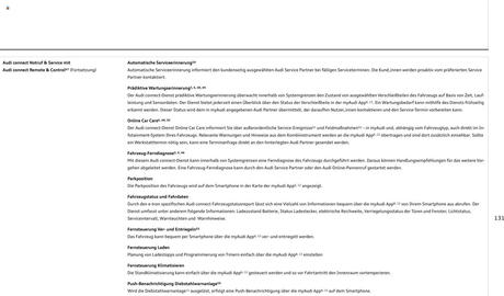 Audi Prospekt Seite 131