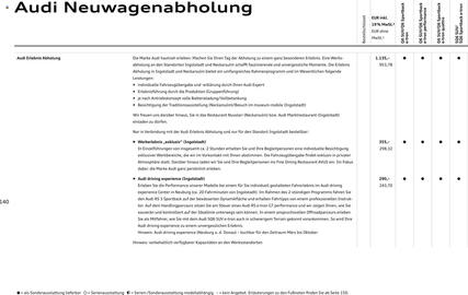 Audi Prospekt Seite 140