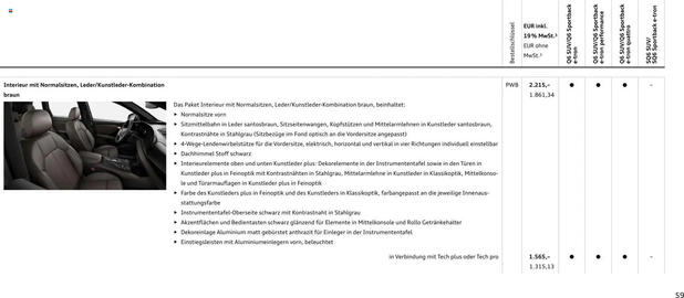 Audi Prospekt Seite 59