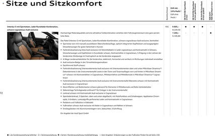 Audi Prospekt Seite 72