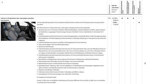 Audi Prospekt Seite 73