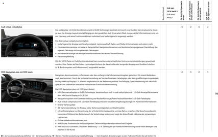 Audi Prospekt Seite 99