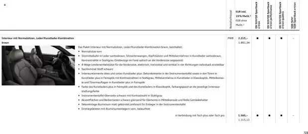 Audi Prospekt Seite 59