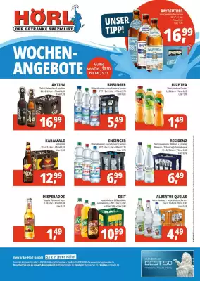 Hörl Getränke Prospekt (gültig bis 5-11)