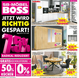 Möbel Boss Prospekt woche 44 Seite 1