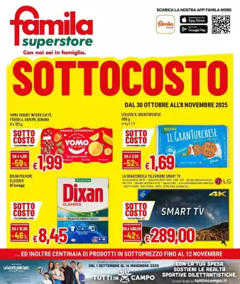 Volantino Famila Superstore (valido fino al 12-11)