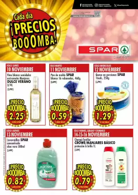 Folleto SPAR (válido hasta el 16-11)